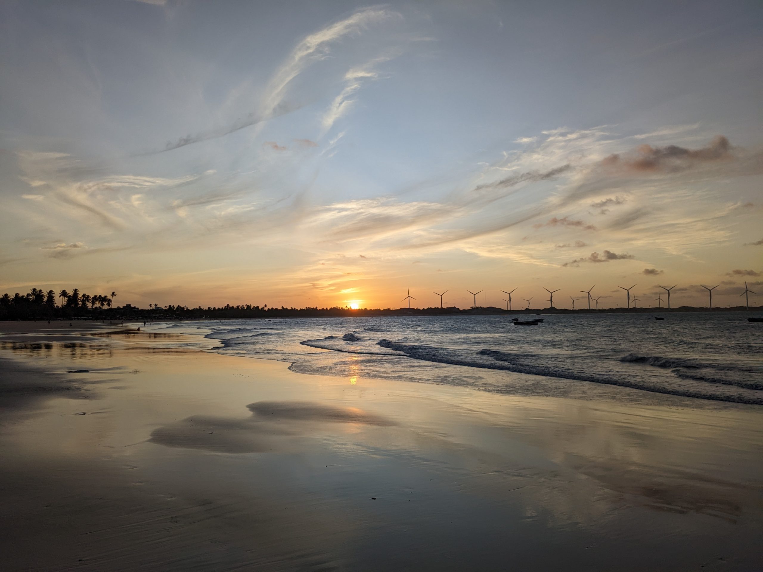 Beach sunset, Icaraí, Ceará, Brazil