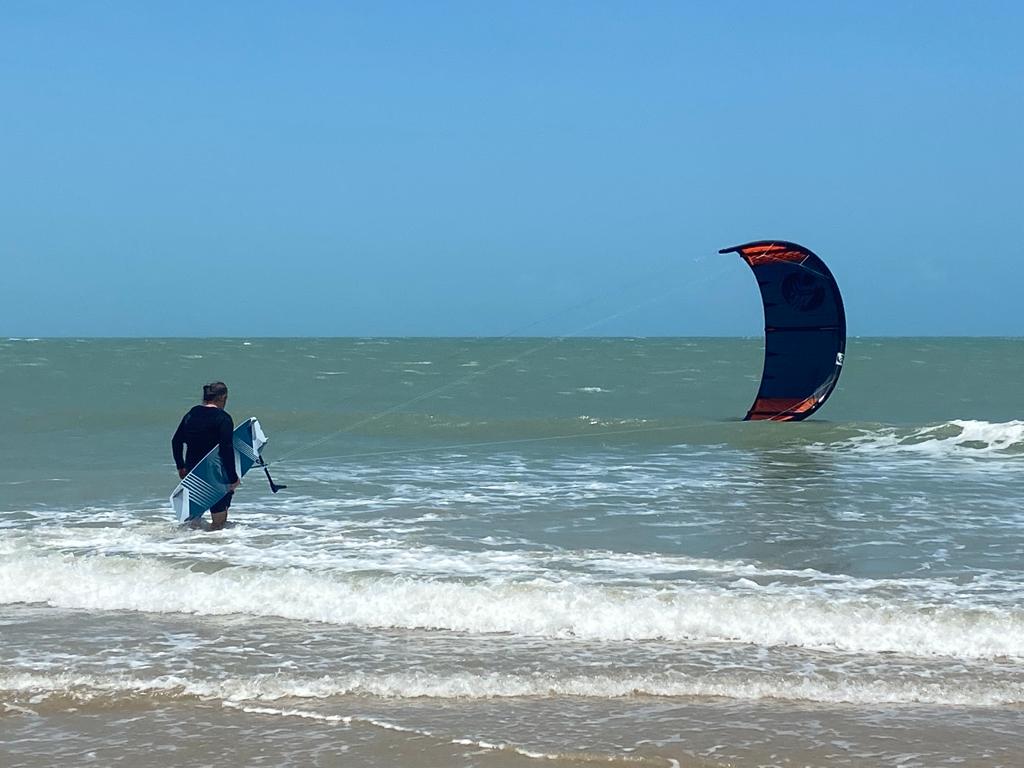 GAB kitesurfing, Icarai de Amontada, Ceara, Brazil